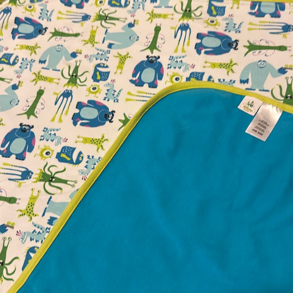 Monster inc baby wrap blanket!
